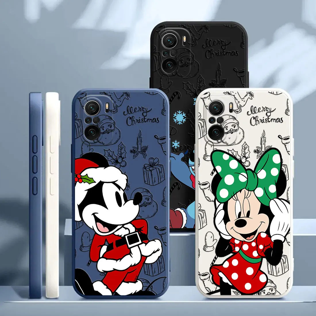 

Disneys Christmas Pattern Case For Xiaomi Poco X7 F7 M7 X4 X5 F6 M6 Pro X3 Mi 10T 11T 12T 13T 14T 15T Pro 15 Ultra Phone Cover