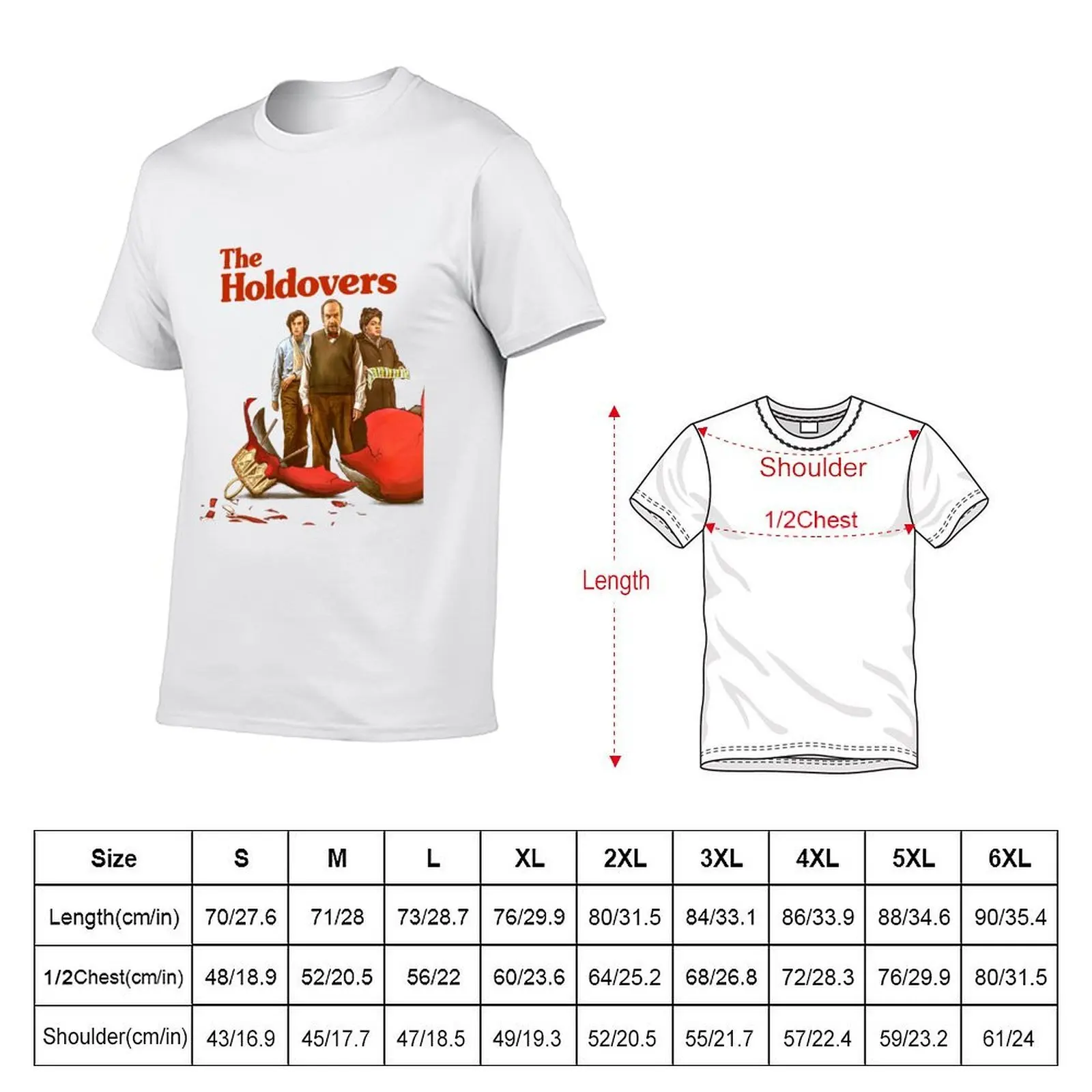 The holdovers film T-Shirt essential t shirt t shirt man cotton T-Shirt