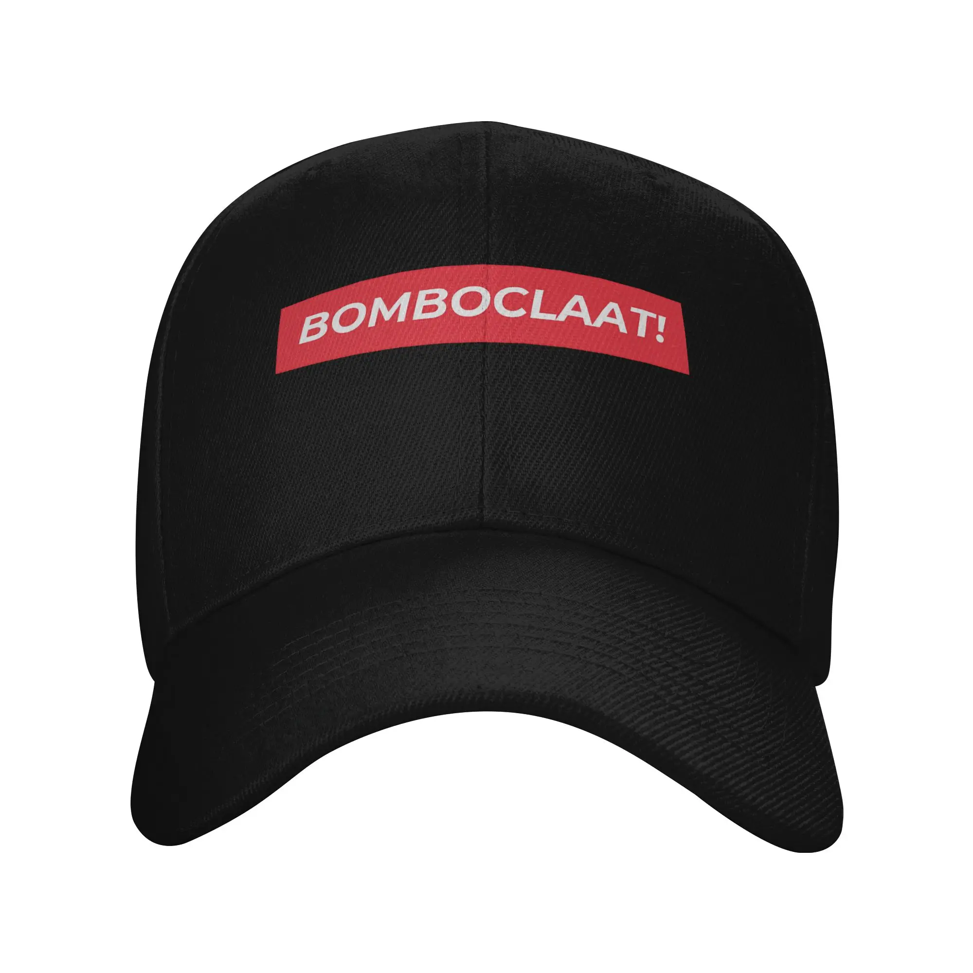 Bomboclaat! Trendy Baseball Cap Morning Exercise Low Profile Peaked Cap