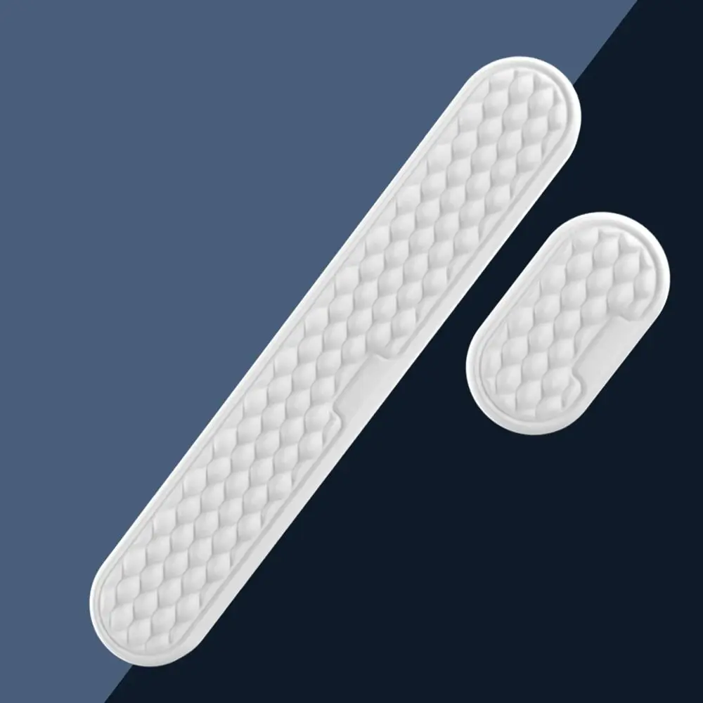 

Soft Creative Keyboard Wrist Rest Pad Comfort Solid Color Hand Pillow 3D Waterproof Mouse Pad Computer Accessories