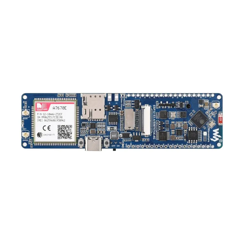 carte-de-developpement-esp32-s3-a7670e-4g-avec-camera-lecteur-de-carte-tf-support-pour-batterie-18650-lte-cat-1-wifi-bluetooth-gnss-appels-et-sms