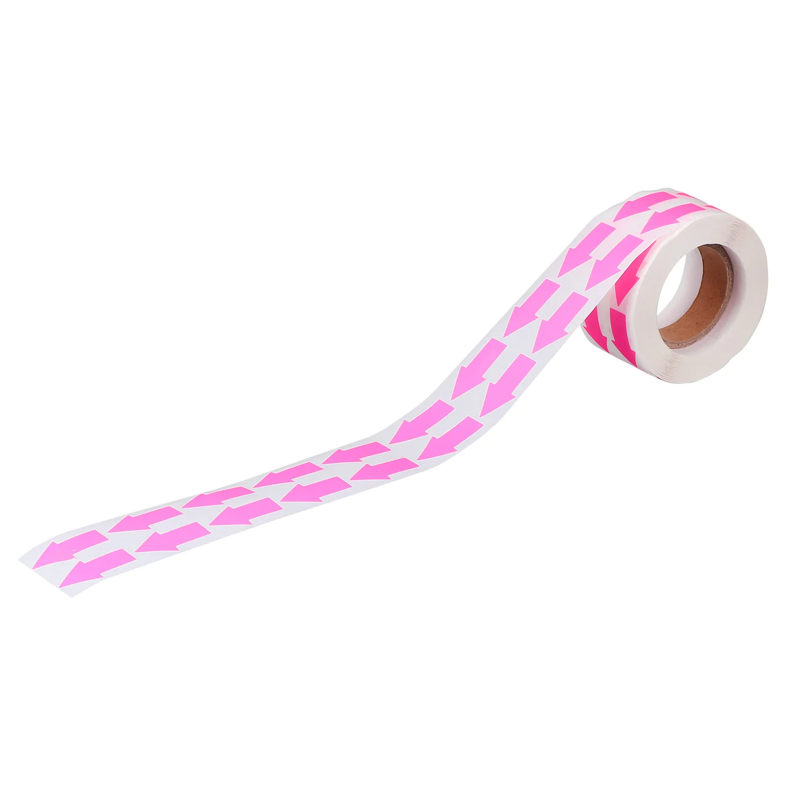 

1 Roll Fluorescent Arrow Label Stickers Self-Adhesive Decorative Stickers DIY Crafts School Office Home Warning