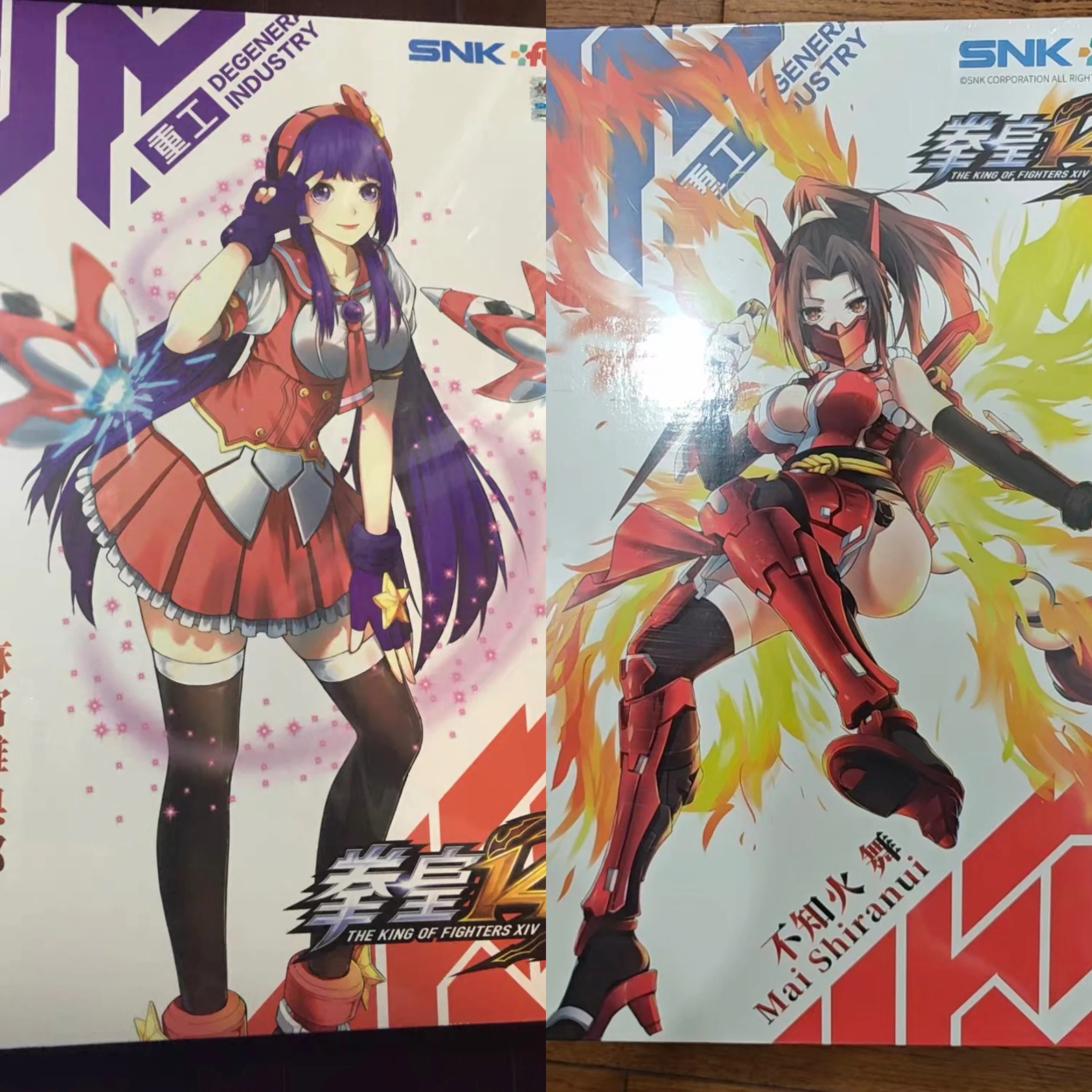 

In stock Original YCY-MAI SHIRANUI SNK 1/12 Mobile Suit Cavali Atena Asamiya Girls Association Collection Gifts