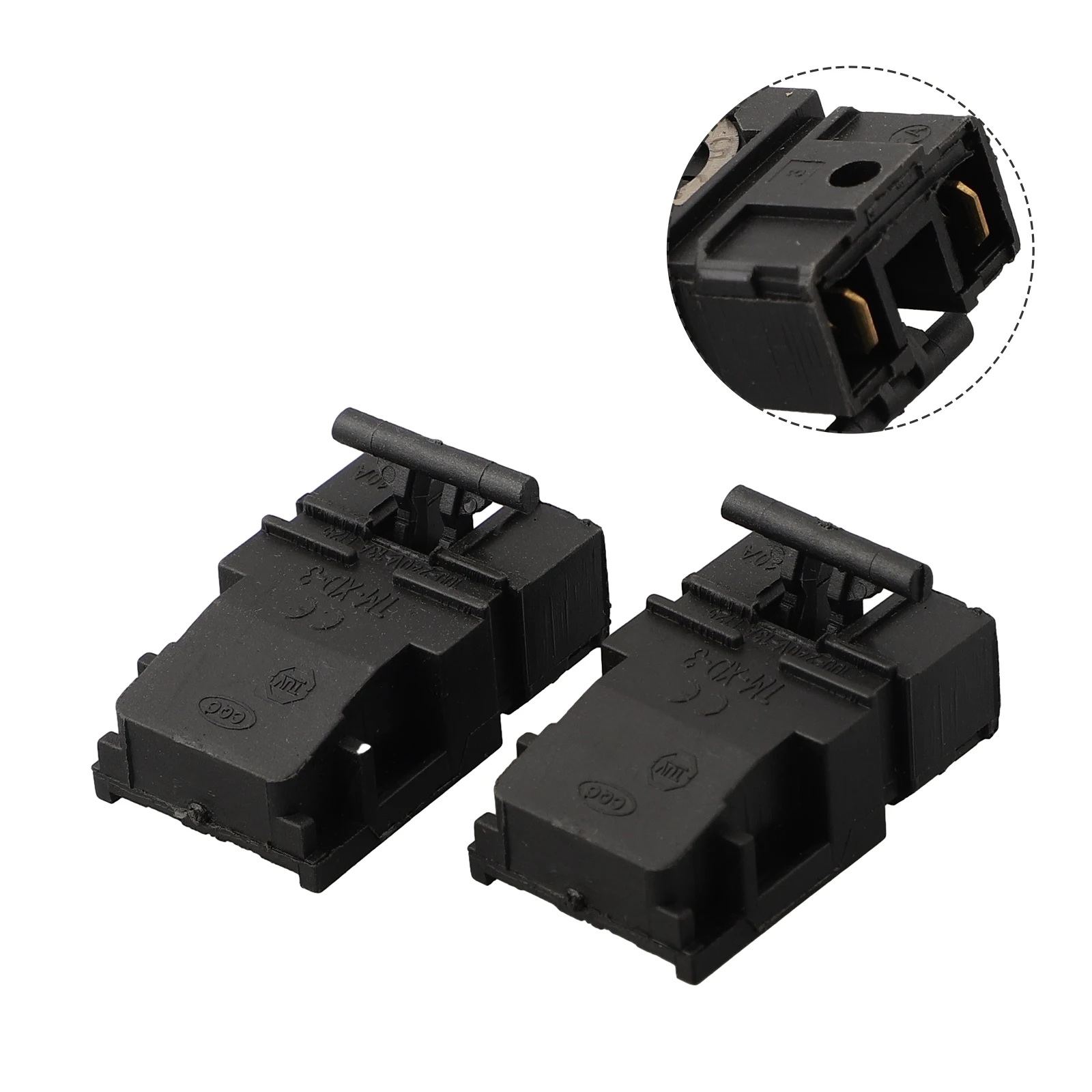 Replacement Thermostat Switch Set for Electric Kettles 2PCS 100240V 13A Kitchen Accessory with Simple Installation