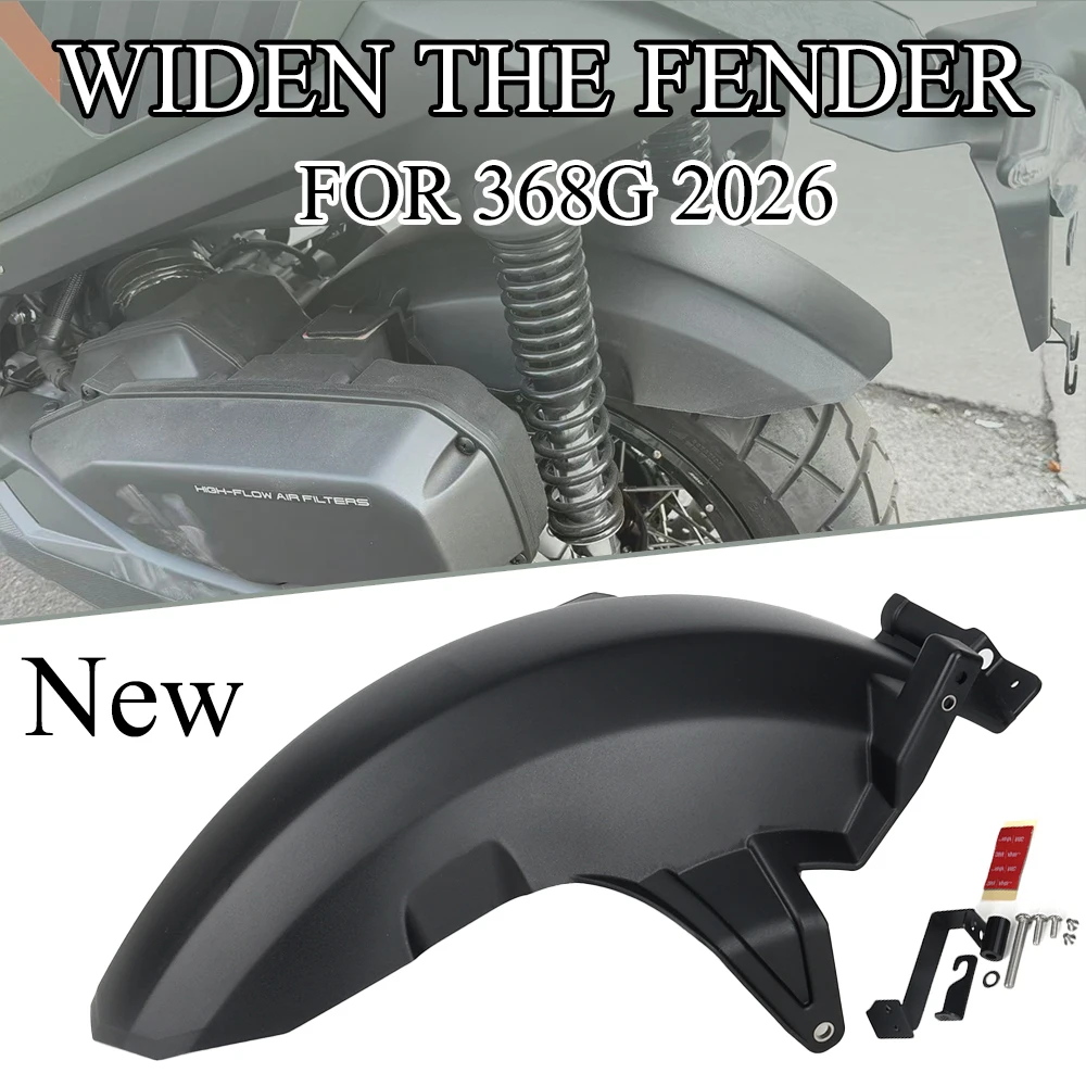 

New motorcycle widened mudguard and rear widen and lengthen fender For ZONTES 368G 368 G 368g 2026