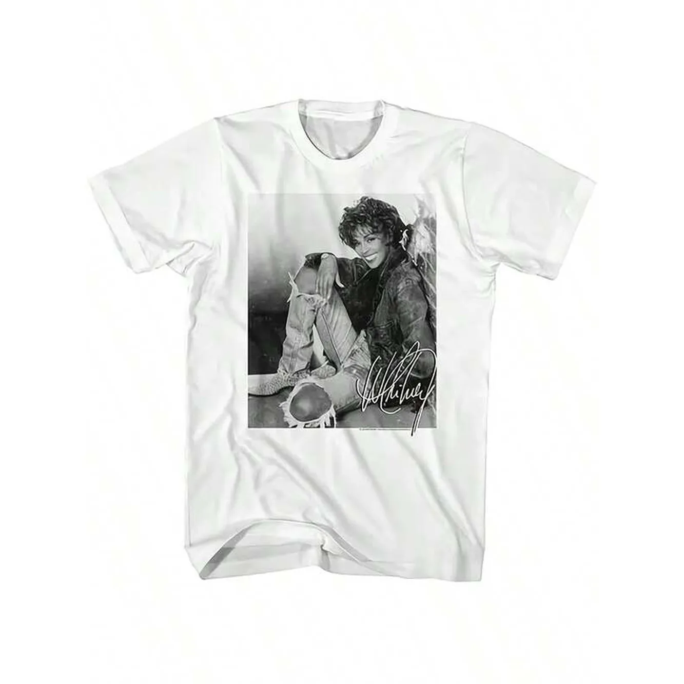 Unisex Whitney Signature 4 T-Shirt For Men And Women, Made Of 100%, Soft And Suitable For All Seasons,