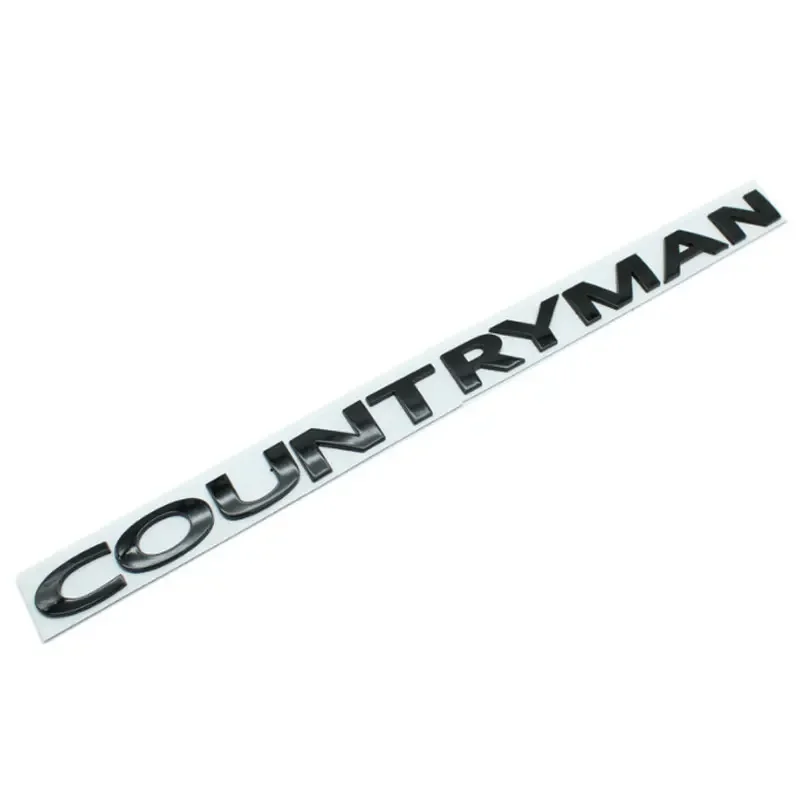 COUNTRYMAN Original Letter Logo Car Sticker for BMW Mini Modification Accessories Rear Tail Body Metal Universal Standard Decal