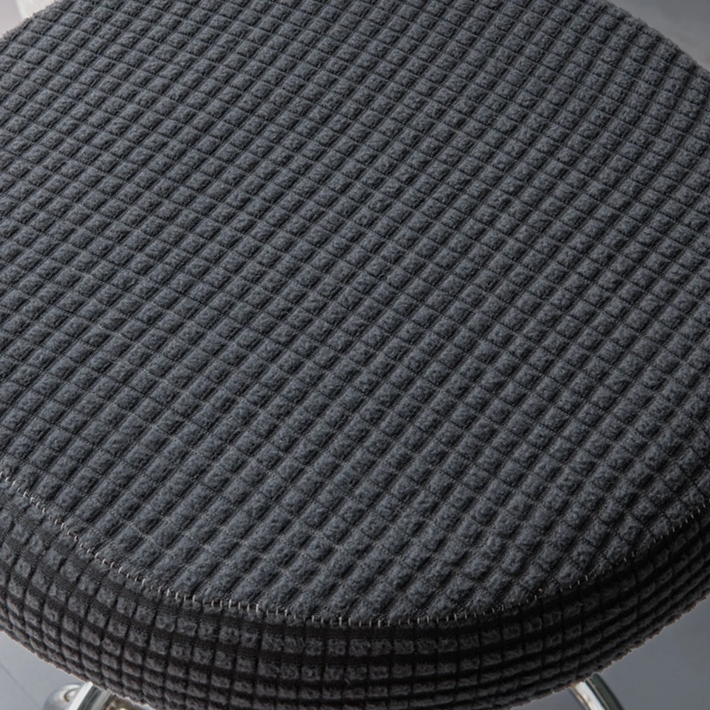 

Elastic Chair Covers Round Stretchy Protector For Dining Room Wedding Banquet Party Seat Stool Bar Hotel Office Furniture Sofa