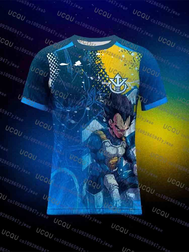 

Футболка Dragon Ball Aniime No 10, футбольный трикотаж, летняя 3D одежда, мужская футболка с коротким рукавом Y2K, уличная модная футболка для косплея