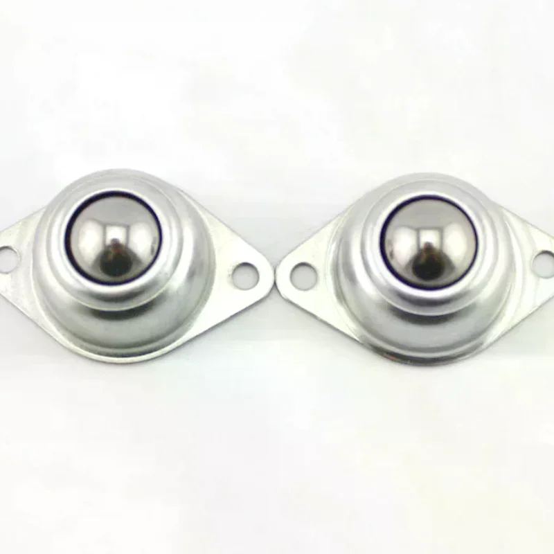 Metal Steel Swivel Ball Caster Wheel Universal Eye Round Wheel For Machinery Trolleys Furniture Caster Hardware Accessories