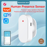 Tuya WiFi Zigbee Human Presence Detector 5.8G/24G Radar Distance Detection Smart Human Body PIR Sensor Support Home Assistant