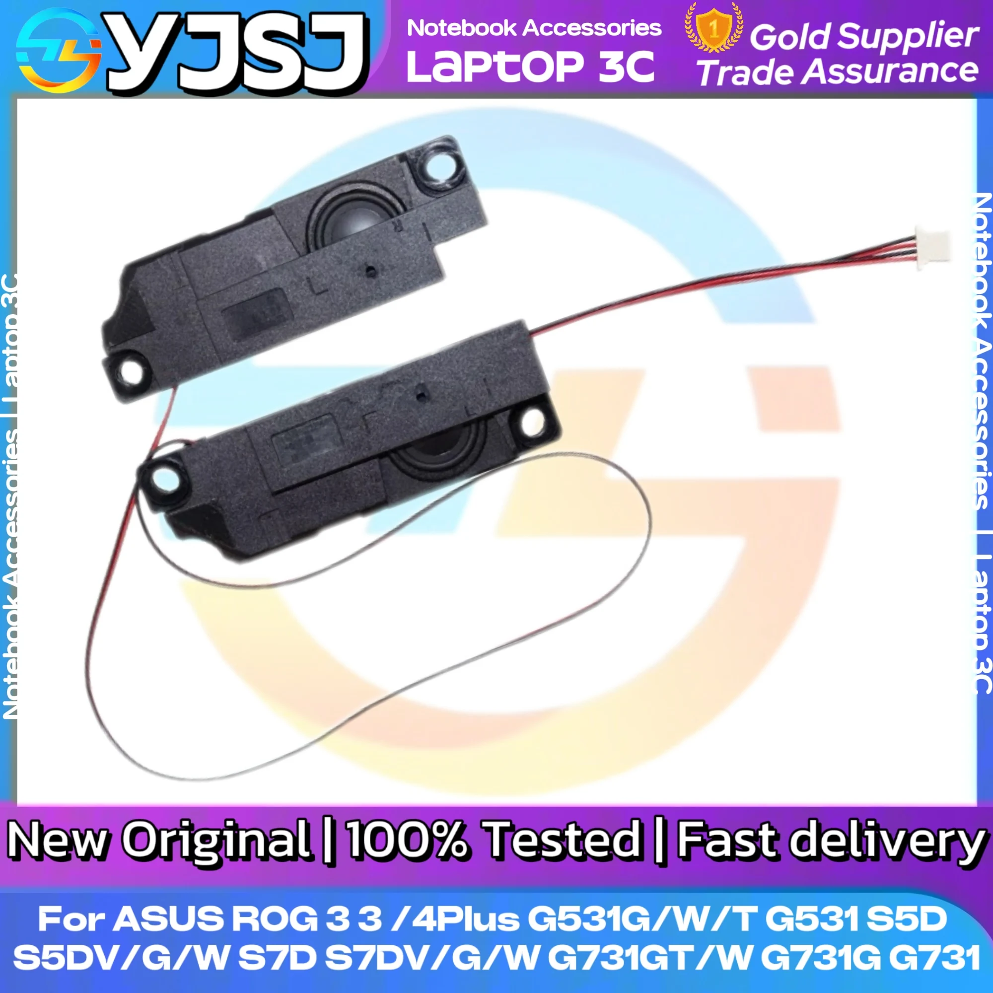 

New GENUINE Original Laptop Speaker for Asus G731 G731G G731GV G731GU G731GT G712 built-in speaker left and right speaker G712L