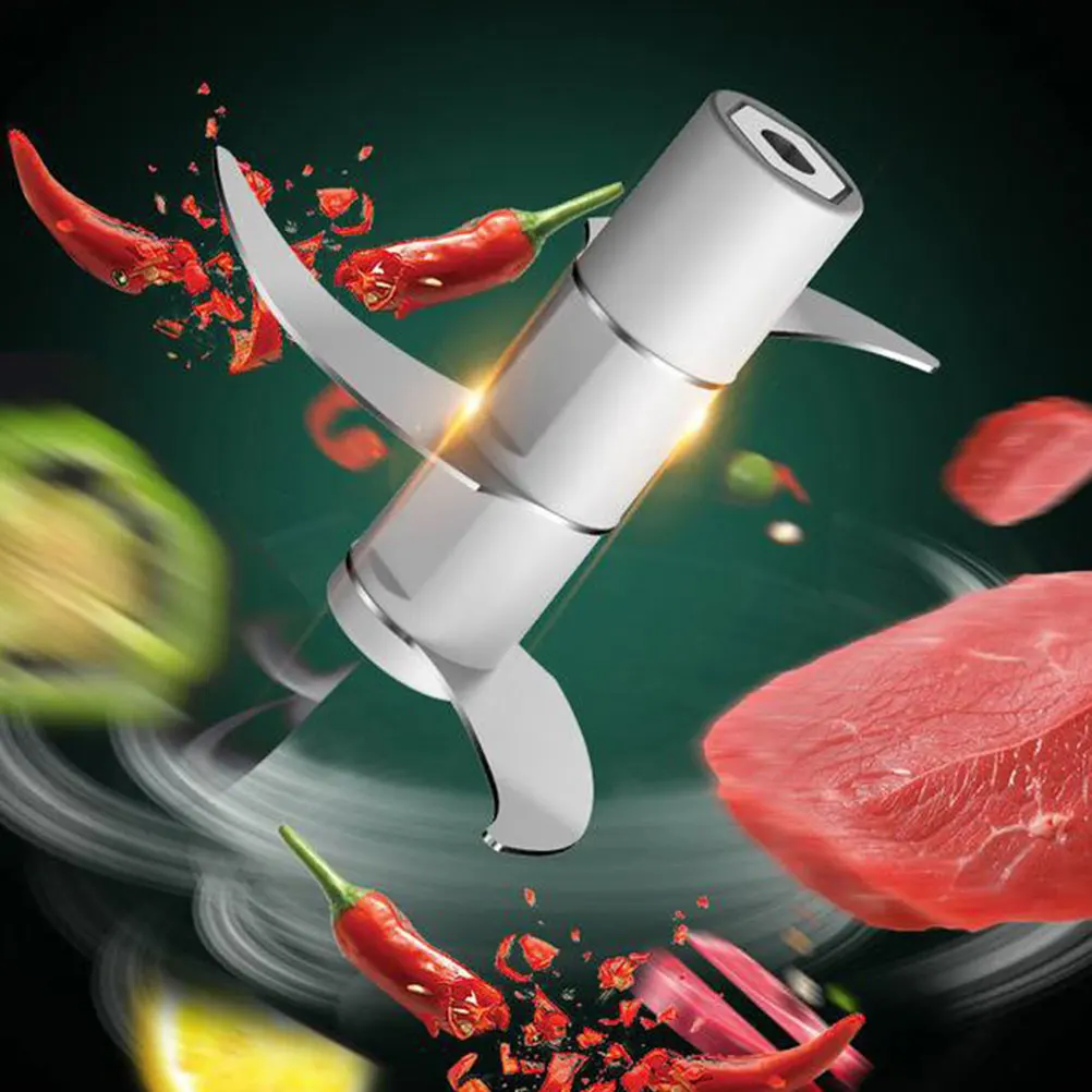 

Electric Garlic Masher 100ml Food Crusher Vegetable Fruit Chopper Kitchen Slicer Compact Puree Machine Mini Portable Stainless