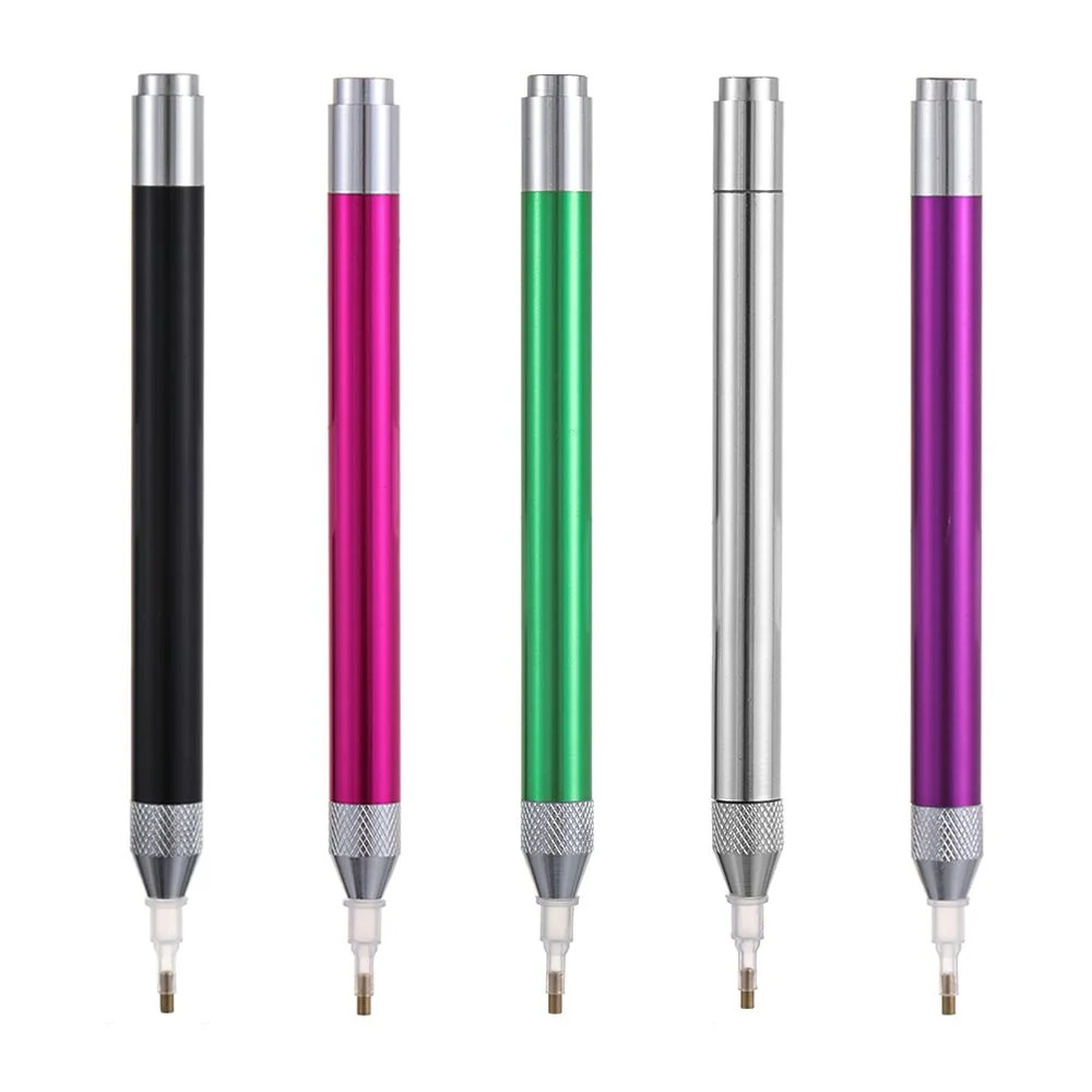 1X 5D Diamond Painting Tools Crystal Point Drill Pen Lighting Cross Stitch Embroidery Sewing Accessories DIY Art Crafts DROPSHIP