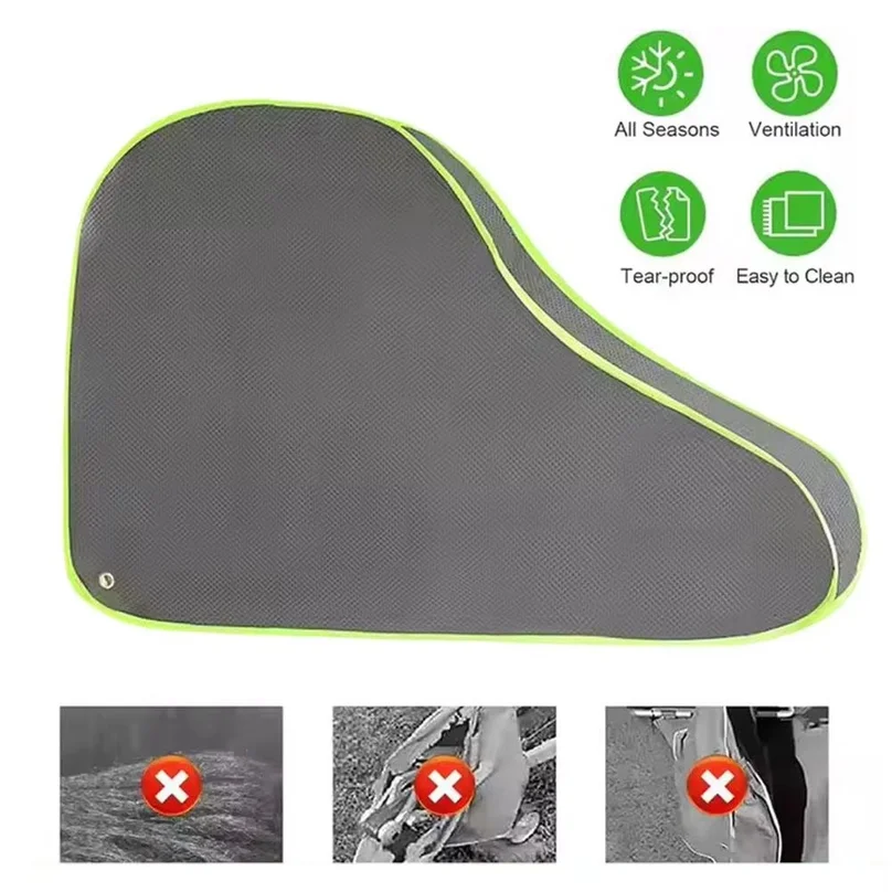 2pcUniversal 50JA Caravans Trailer Towing Hitch Cover Waterproof Dustproof CamperCoupling Lock Tongue Cover Breathable Protector
