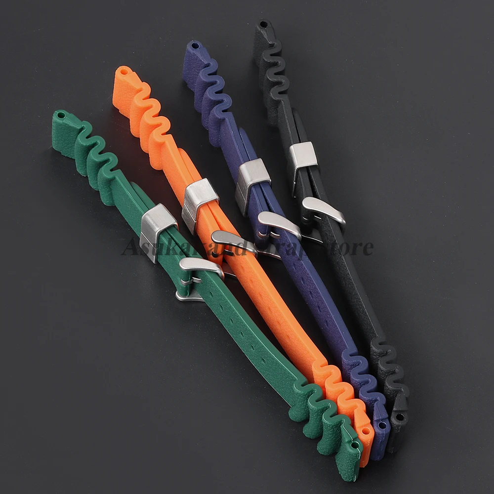 Silicone Watch Strap for Seiko SKX007 009 Diving 007 Abalone Canned 20mm 22mm Men's Sport Watchband Waterproof Diving Bracelets view 3