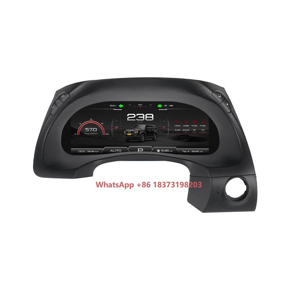 

12.3Inch for Auto Cockpit Meter for Nissan Patrol Y62 LCD Digital Dashboard Cluster Display Speedometer Virtual Instrument Panel