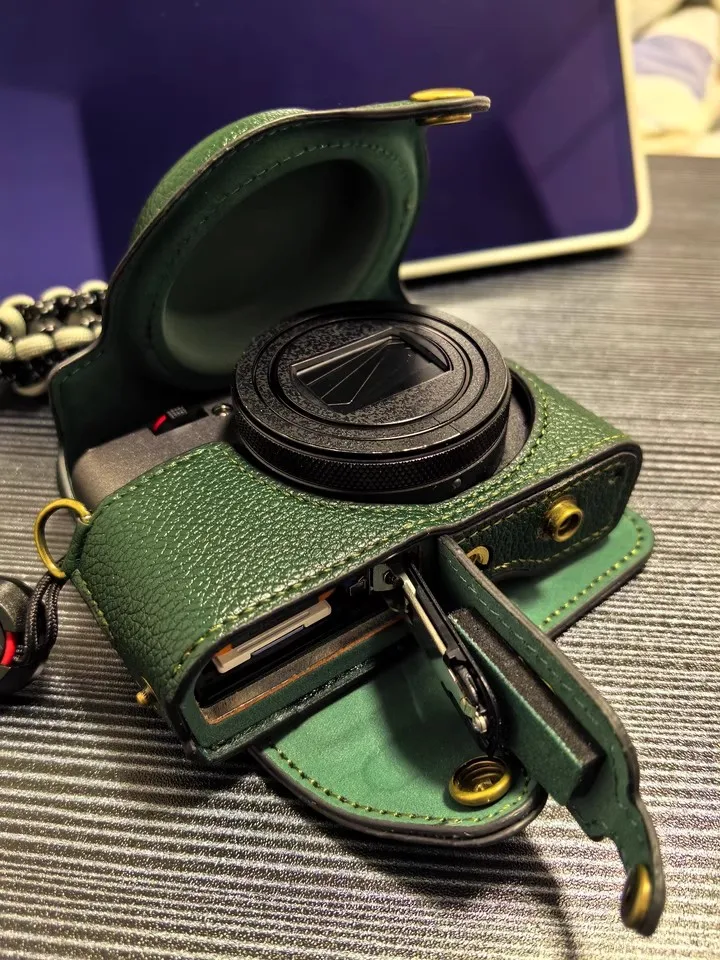 New PU Leather Oil Skin Camera Case Bag Cover For Sony RX100M7 RX100 M6 M5 M4 M3 RX100IV RX100VII RX100VI RX100V protect shell