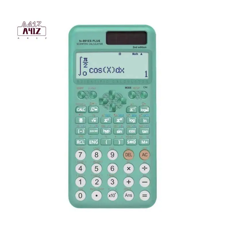A41Z-991ES PLUS-2Nd Scientific Calculator 417 Functions Solar Functional Calculator For School Students And Teachers