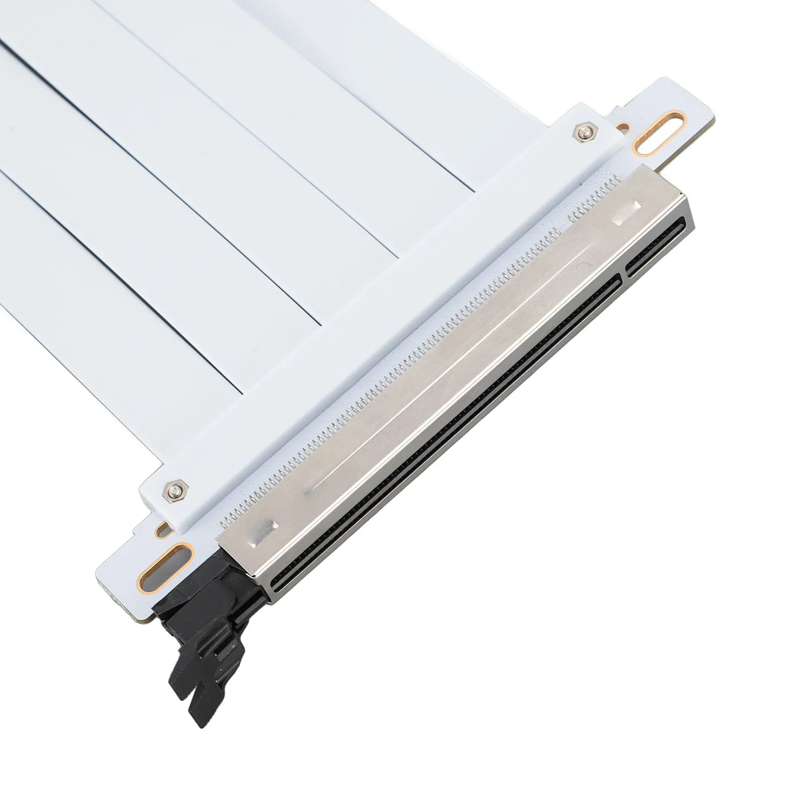 PCIE 5.0 X16 Kabel Riser PCB 128Gbps Adaptor Kabel Riser Ekstensi GPU Fleksibel Kecepatan Tinggi Kompatibel dengan 4.0 3.0 2.0 1.0
