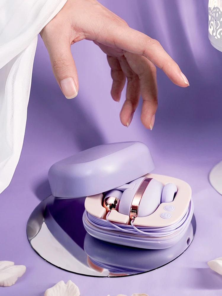 Purple Pink Small Storage Vibrator+Suction Blowing Sex Toys Adult Supplies Sexy Accessories Vagina Anal Plug Masturbator 18+ XXX