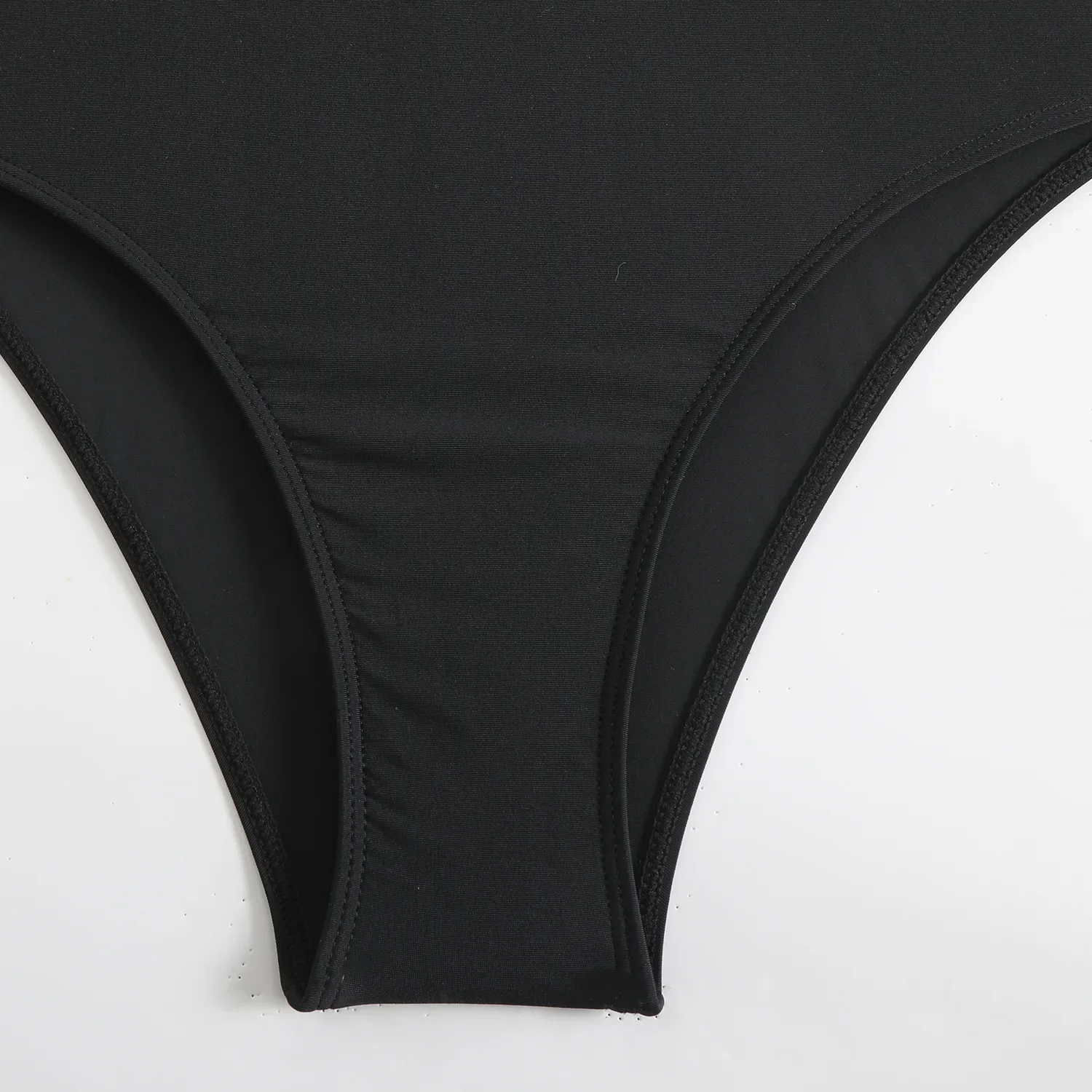 Traje de baño negro de una pieza, novedad del 2025, traje de baño de un hombro con espalda baja, traje de baño para mujer, Monokini de Surf, traje de baño acolchado, trajes de baño