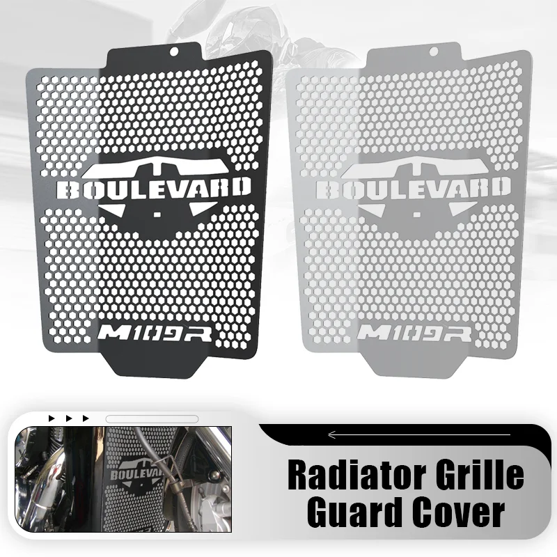 

Motorcycle For Suzuki Boulevard M109R VZR1800 Intruder M1800R 2006-2024 2023 2022 2021 CNC Aluminium Radiator Grille Guard Cover