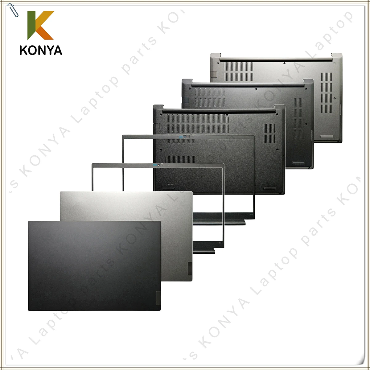 Nueva cubierta trasera LCD original para portátil Lenovo Thinkpad R14 E14 Gen 2 3 4 Series, bisel frontal, reposamanos, carcasa inferior, piezas