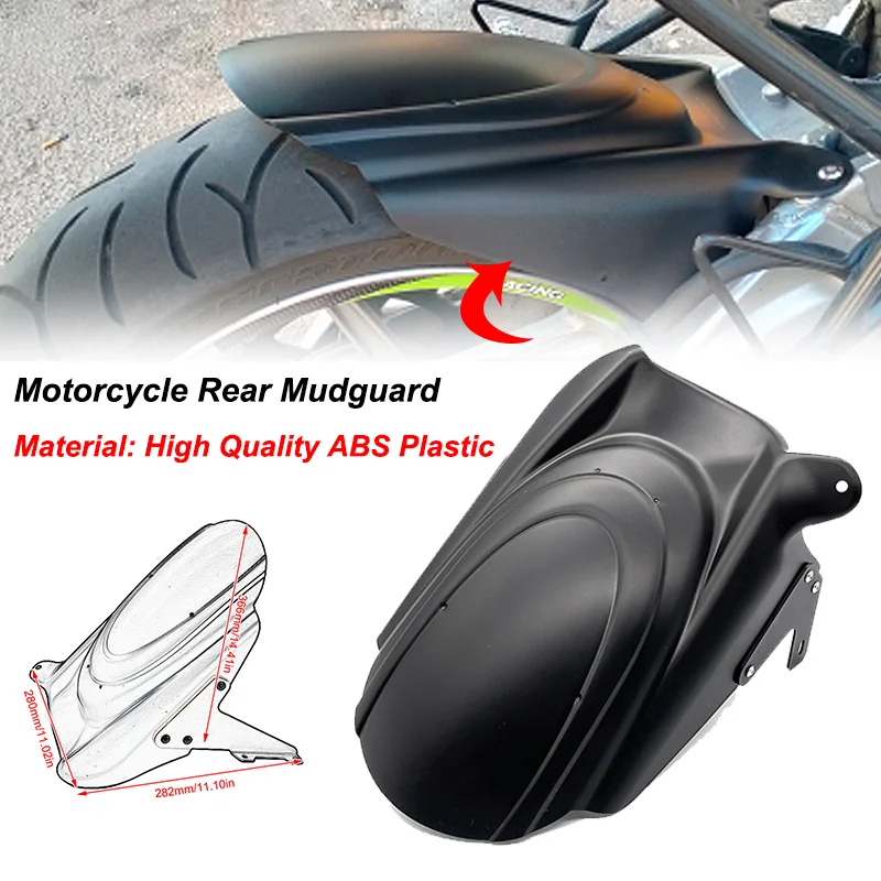 KLE650 LE650  Rear Tire Hugger Fender Mudsling Mudguard Mudflap Mud Flap Splash Guard Fit For Kawasaki Versys KLE650 2007-2022