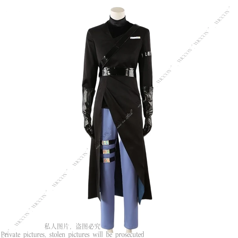 Ivan Alien Stage Anime Cosplay Costume Wig Man Woman Stage Costume Black Idol Handsome Suit Adult Party Role Play Daily Outfit