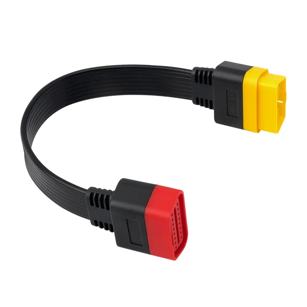 NEW 36CM 16pin Male to Female OBD2 16 Pin Connector Extension Cable Universal OBDII OBD2 for Thinkdiag 2 Car Scanner ODB2