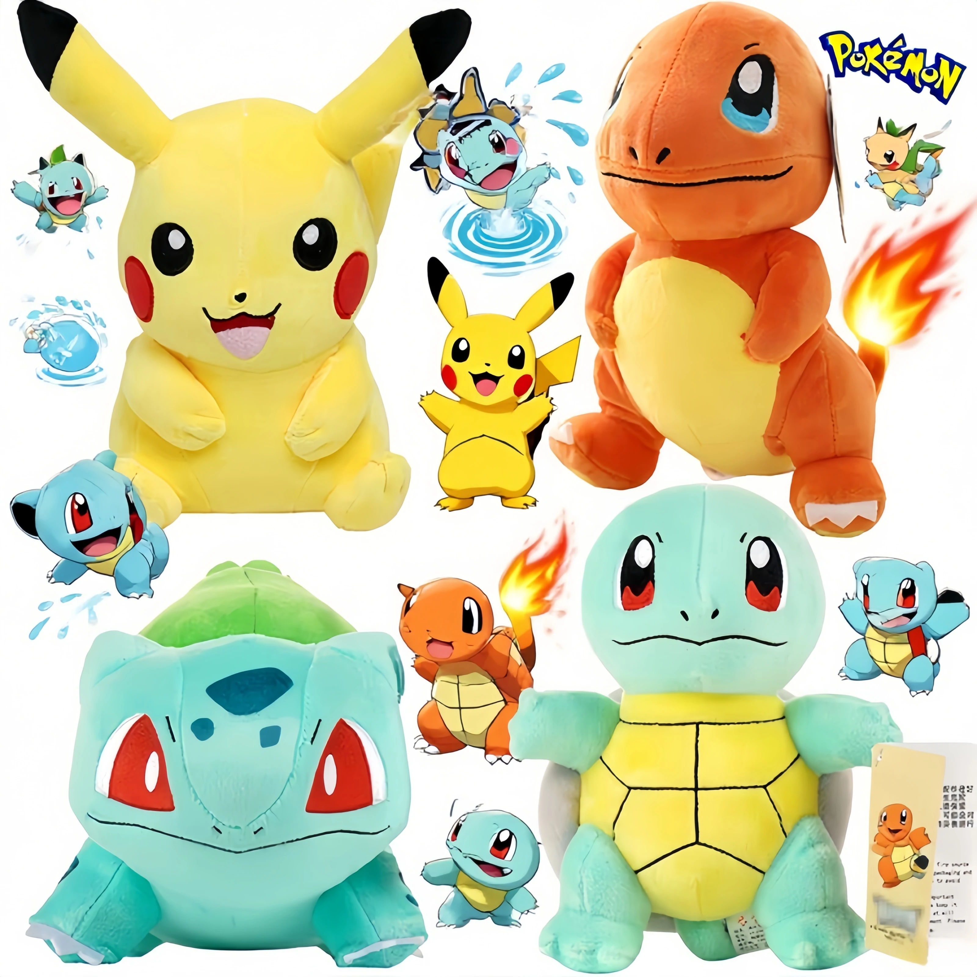 

Original Pokemon Peluche Gengar Peluche Eevee Stuffed Toy Cute Cartoon Pikachu Plush Doll Charizard Doll Child Birthday Gift