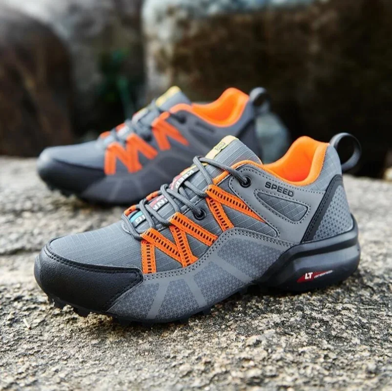 

25 Men Hiking Shoes Outdoor Lightweight Camping Travel Shoes Non-Slip Waterproof Women Large Size Tactical Training Sports Shoes