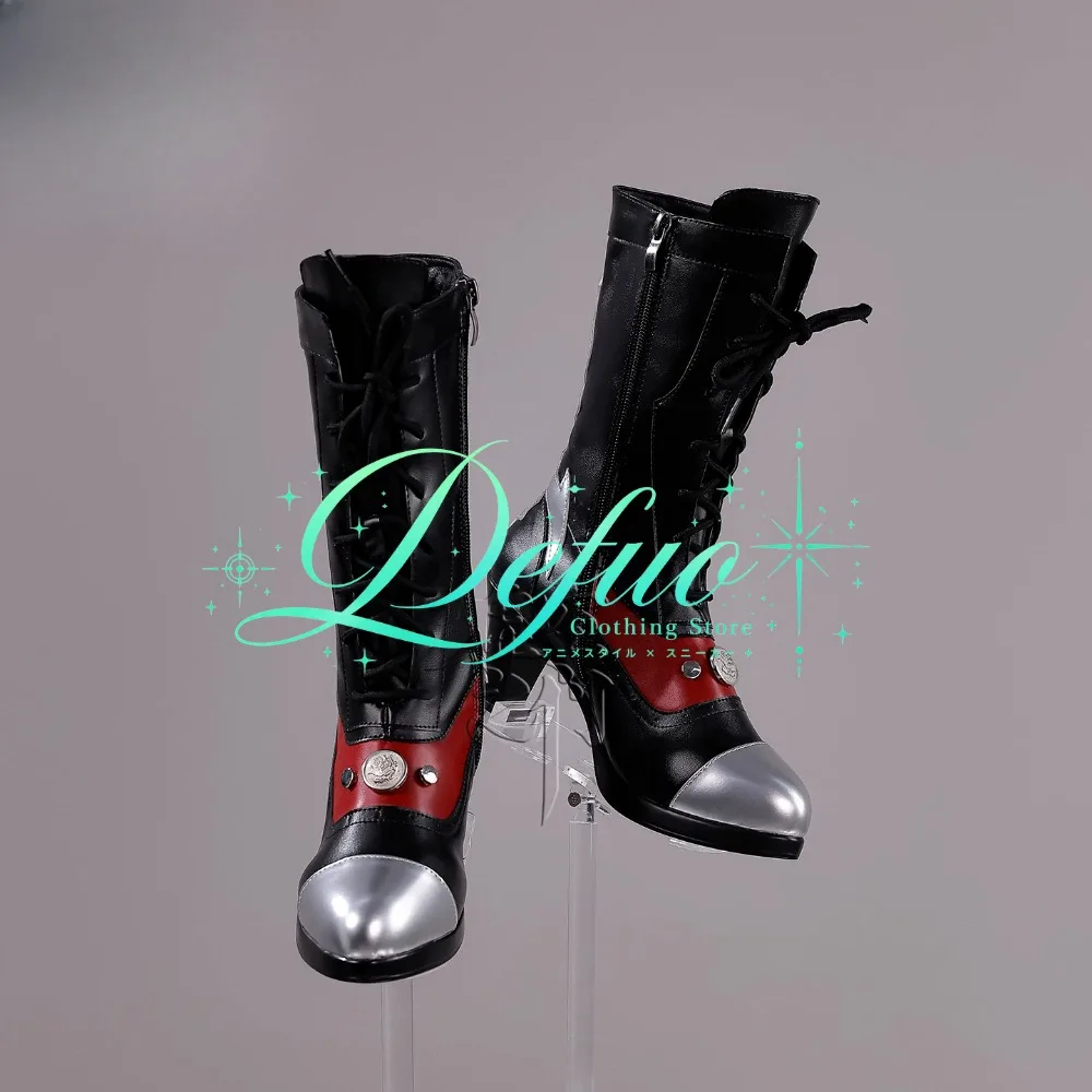 Anime Sylus Silver Wing Cosplay Shoes for New Year Romance Game Event and Studio Photography