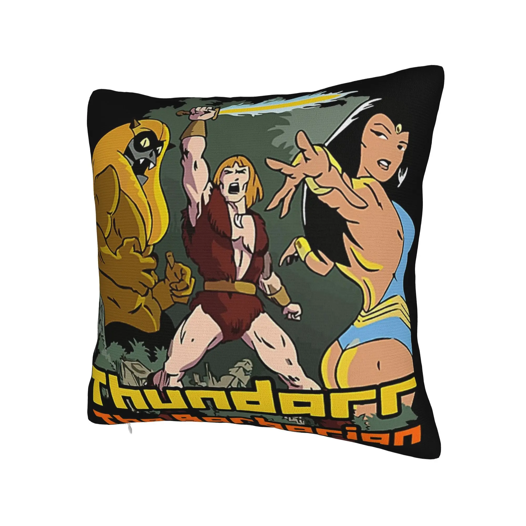 Thundarr the Barbarian Pillowcases Merch Printing Cushion Cover Decorations  Throw Pillow Case Cover Home Multi-Size