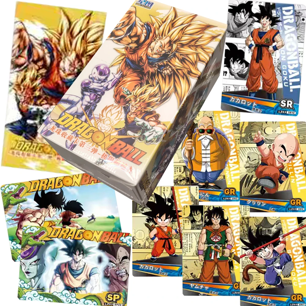 

Japanese Classic Anime Creative Collection Cards Fans' Favorite Characters Rare Colorful Flash Cards Family Table Toys Gifts