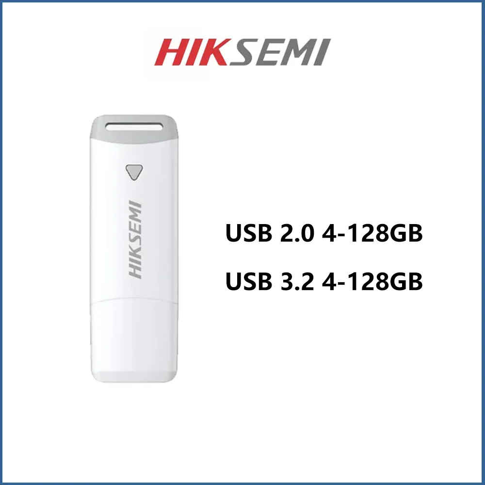 

HIKSEMI White USB 3.2 High Speed Flash Drive Pen Drive Waterproof Flash Disk Mini Memory Sticks 128GB U Disk