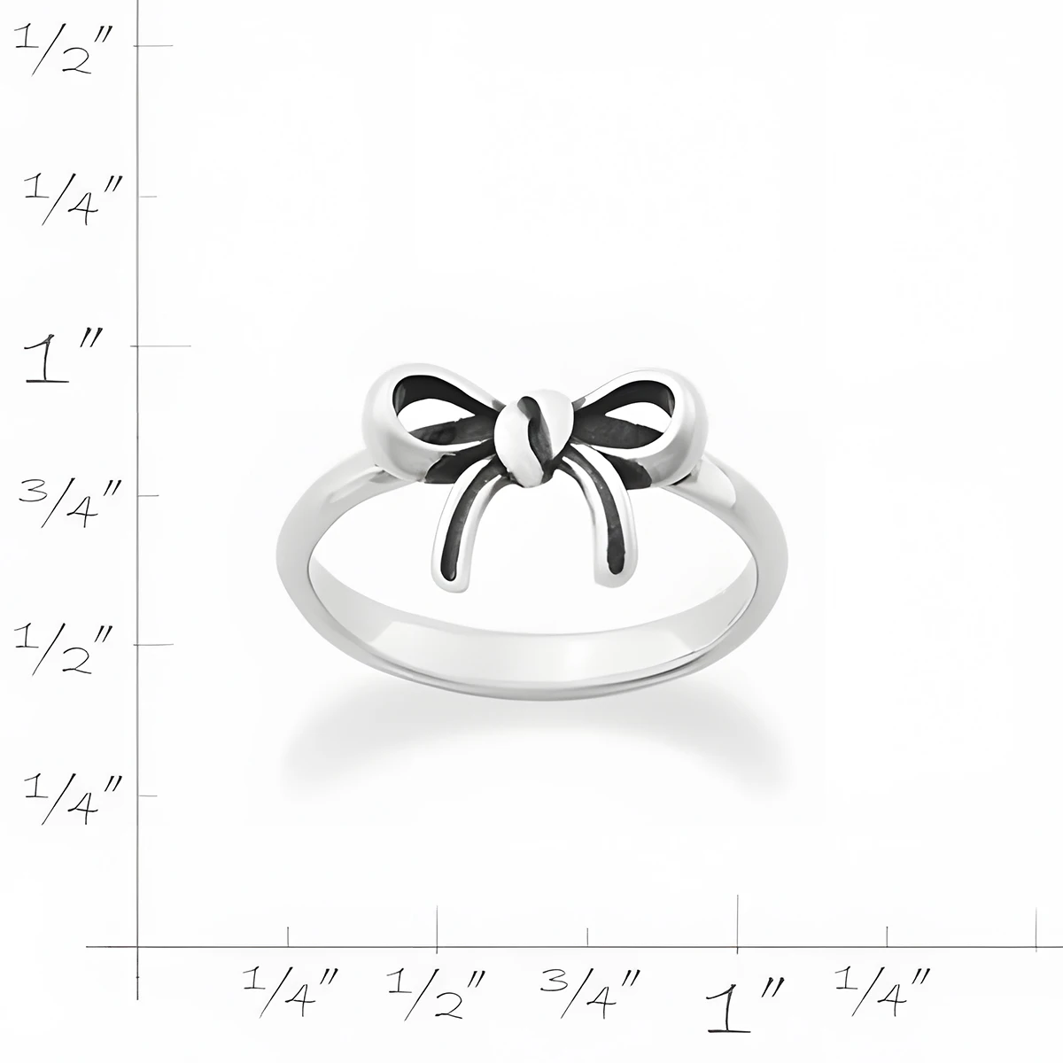 1 szt. Pierścionek ze srebra próby S925 z kokardką, uroczy i wykwintny pierścionek DIY, odpowiedni do codziennego noszenia i dekoracji DIY dla kobiet.