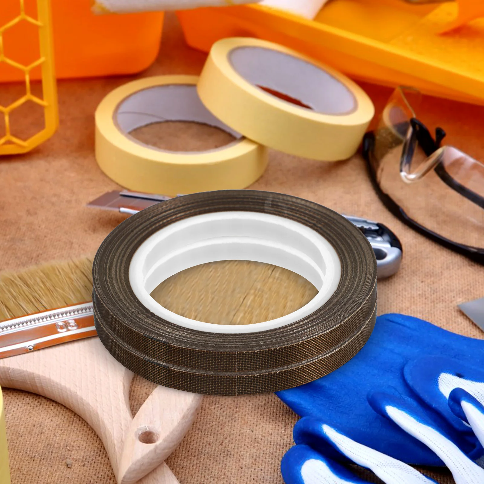 

Ptfe Sealing Tape 10m Heat Insulation Hand Sealer Tapes for Vacuum Sealer Machine Easy to Cut Ptfe Tape Insulation Tapes