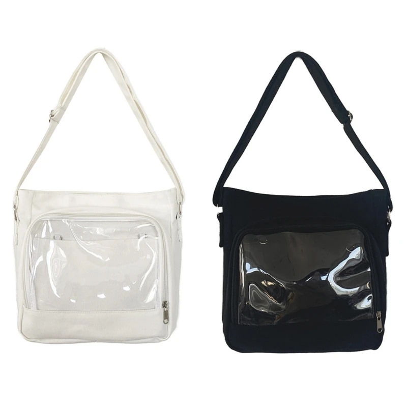 Crossbody Shoulder Bags Uniform Bag Ita Bag Clear Bag Schoolbag for Girl