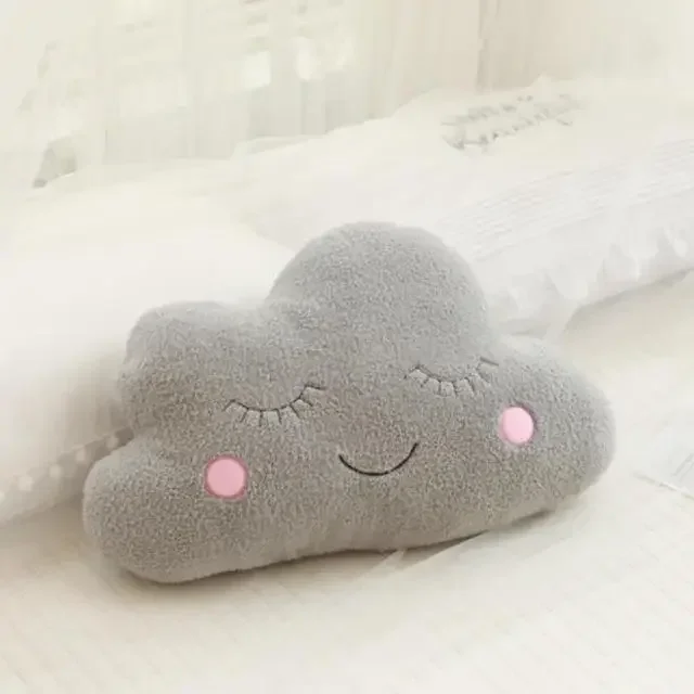 Kids Room Decor Decorative Sofa Cushion Pillows Baby Decoration Infant Sleeper Cloud Plush Toy  Sleeping Pillow