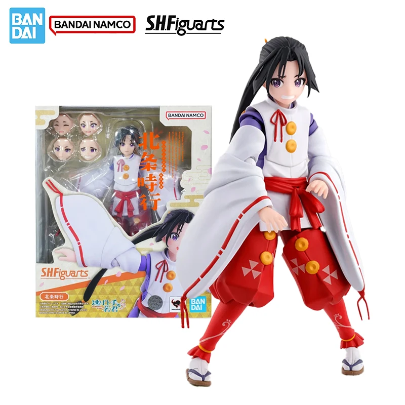 

Оригинальная фигурка Bandai, комплект модели Elusive Samurai, аниме-фигурки SHF Hojo Tokiyuki, коллекционная модель, экшн-фигурка, игрушки