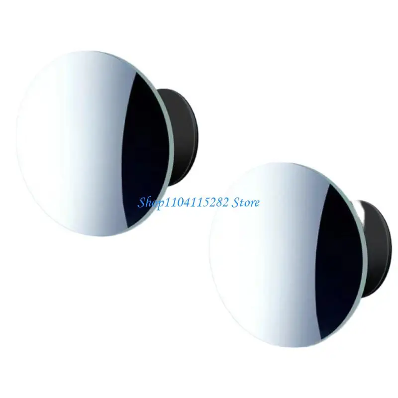 مرايا قلب عالمية، تركيبات لاصقة بسيطة، مرايا البقع العمياء، قطعتان للسيارة #1