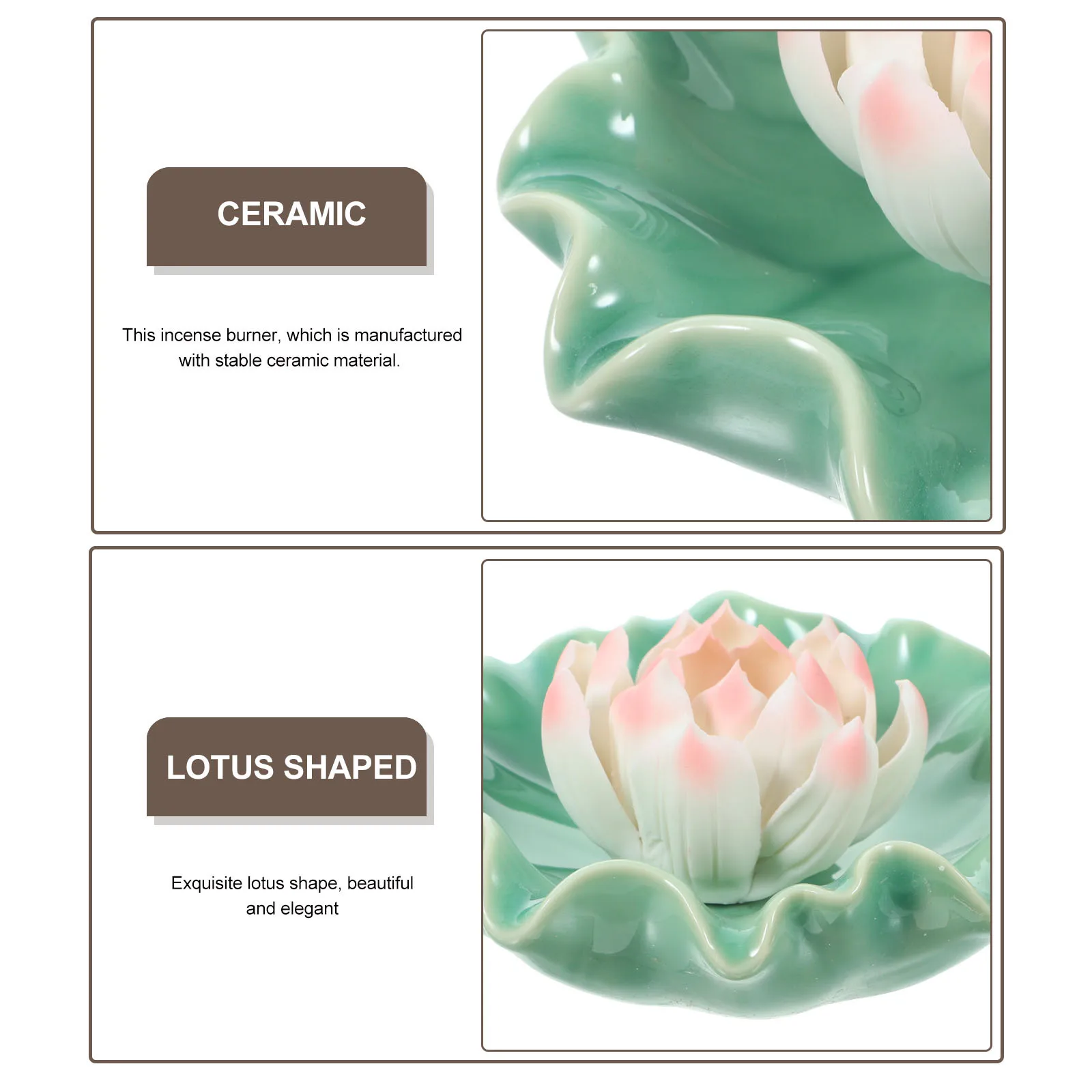 

Ceramic Holder Hotel Scent Diffuser Fragrance Sticks Small Tray Home Décor Products