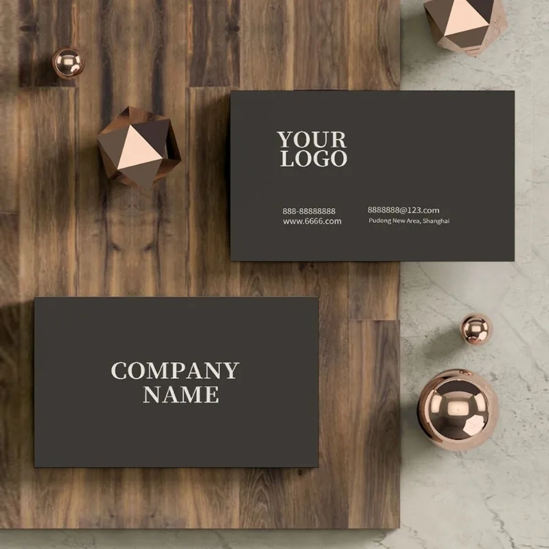 

400pcs 9x5.4cm Personalized Business Cards Custom Logo & Contact Info Business Cards Custom