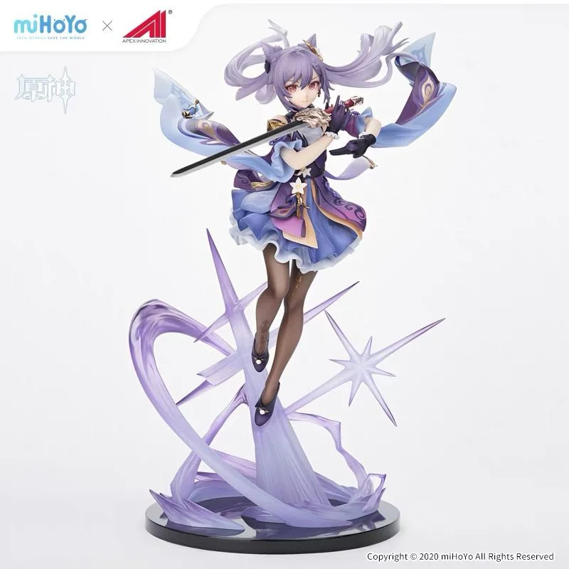 2021 Nieuwe Pre-Sale Originele Keqing 1/7 Statische Figure Game Genshin Impact Cosplay Decoratie Anime Project Abs & pvc Model