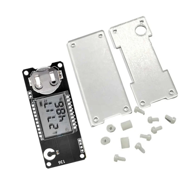  LCD Display Board for Incubator Temperature Humidity Monitoring, SHT40 Module for Climate Review and Environment Use