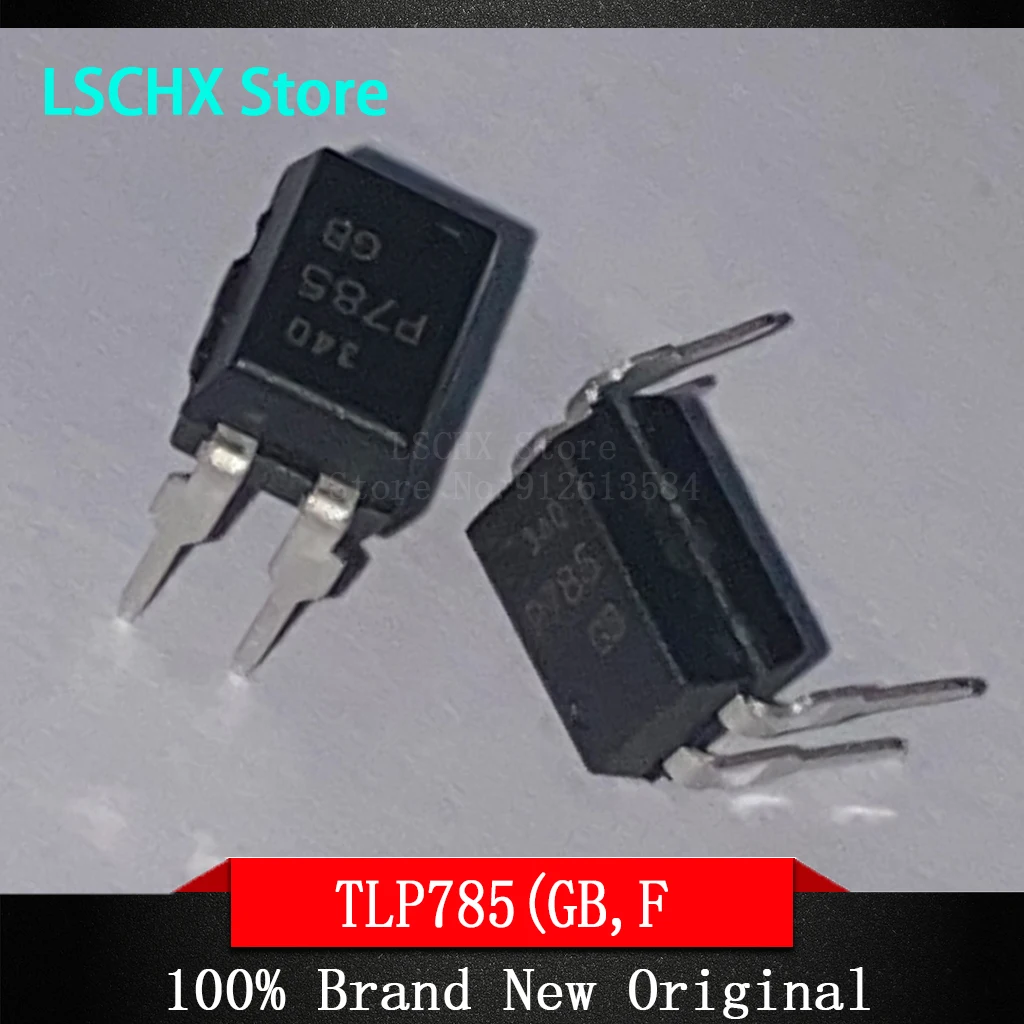 10Pcs Original Authentic TLP785GB.F TLP785(GB,F(C CYTLP785(GB) DIP-4 1 Channel 25mA 5kV Photocoupler Chip Ic