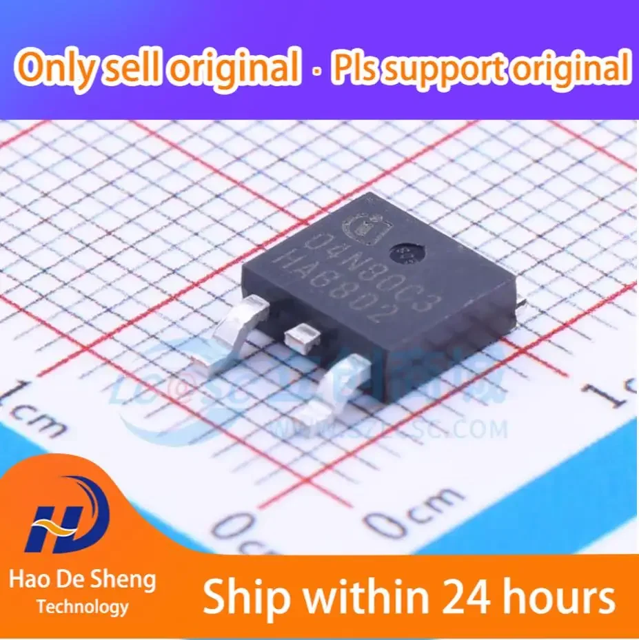 

10 шт./лот SPD04N80C3 TO-252 новый оригинальный в наличии