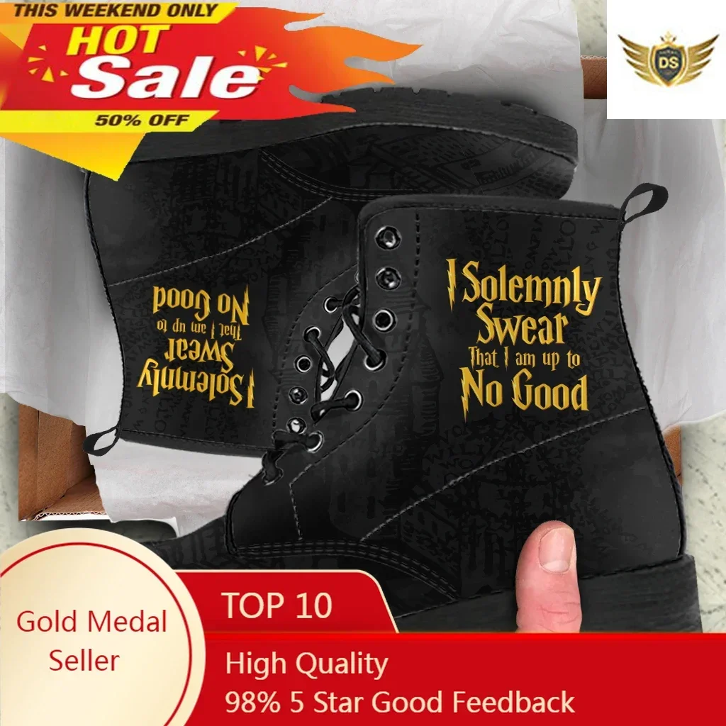 

Holiday Stylish Womem Boots Hicking Boots Wear-Resistant Sneaker Casual Ankle Boots Vulcanized Rubber Sole Footwear For Female